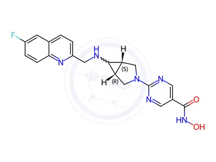 Chemical structure of Tractinostat