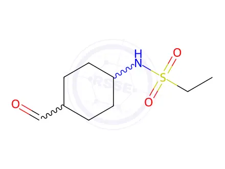 Chemical structure of N-(trans-4-Formylcyclohexyl)ethanesulfonamide