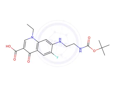 Chemical structure of Norfloxacin Impurity 20
