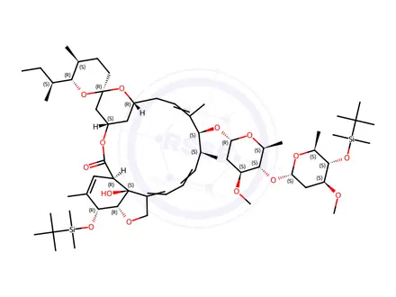 Chemical structure of Abamectin Impurity 5