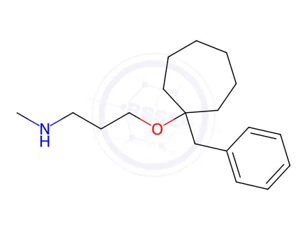 Chemical structure of Bencyclane Fumarate Impurity 11