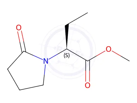 Chemical structure of Levetiracetam Impurity F