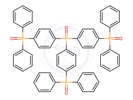 Chemical structure of ((Oxo-l5-phosphanetriyl)tris(benzene-4,1-diyl))tris(diphenylphosphine oxide)