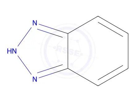Chemical structure of Benzotriazole