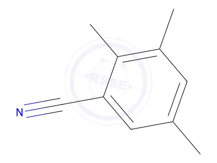 Chemical structure of 2,3,5-Trimethylbenzonitrile