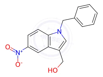 Chemical structure of (1-BENZYL-5-NITRO-1H-3-INDOLYL)METHANOL