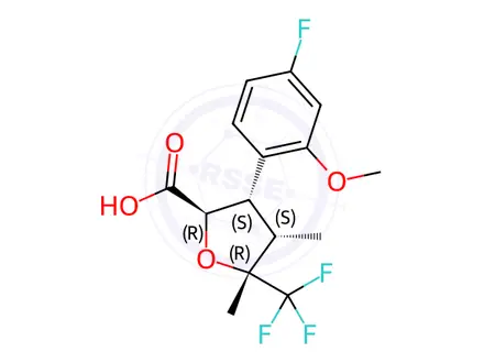 Chemical structure of Suzetrigine Impurity 196