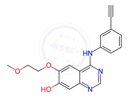 Chemical structure of Erlotinib Hydrochloride Impurity 21