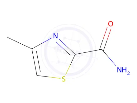 Chemical structure of 4-Methyl-1,3-thiazole-2-carboxamide