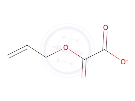 Chemical structure of 2-(Allyloxy)-2-Oxoacetic Acid