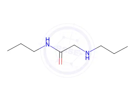 Chemical structure of N-propyl-2-(propylamino)acetamide
