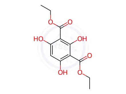 Chemical structure of Diethyl 2,4,6-Trihydroxyisophthalate