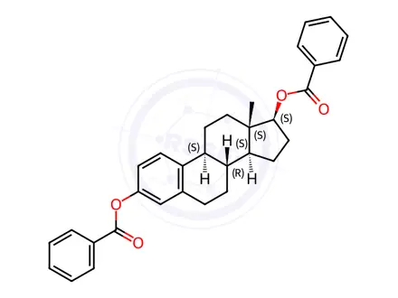 Chemical structure of Estradiol Benzoate Impurity 3 (Estradiol Benzoate EP Impurity C)