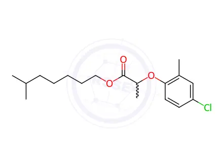 Chemical structure of Mecoprop-2-octyl ester