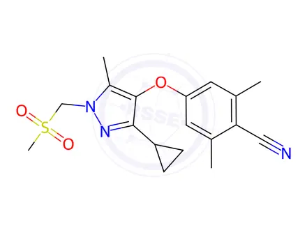 Chemical structure of PF 0243873