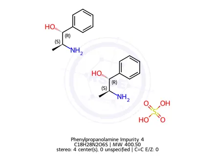 Chemical structure of Phenylpropanolamine Impurity 4
