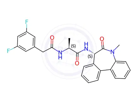 Chemical structure of γ-Secretase