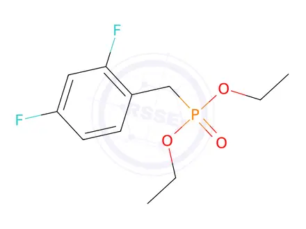 Chemical structure of Diethyl (2,4-difluorobenzyl)phosphonate