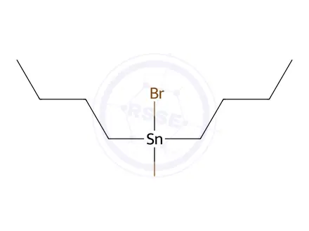 Chemical structure of Dibutyltin dibromide