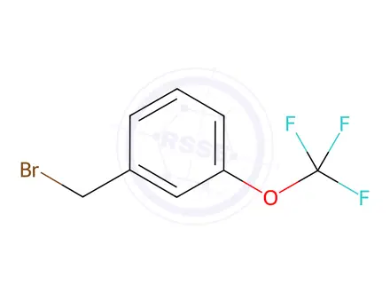 Chemical structure of 1-(bromomethyl)-3-(trifluoromethoxy)benzene