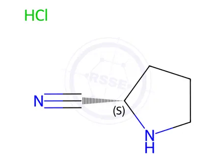 Chemical structure of Vildagliptin Impurity 24(Hydrochloride)