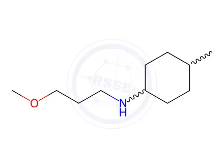 Chemical structure of n-(3-Methoxypropyl)-4-methylcyclohexan-1-amine