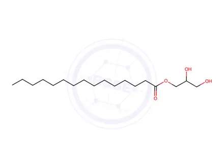 Chemical structure of Monopentadecanoin(C15:0)
