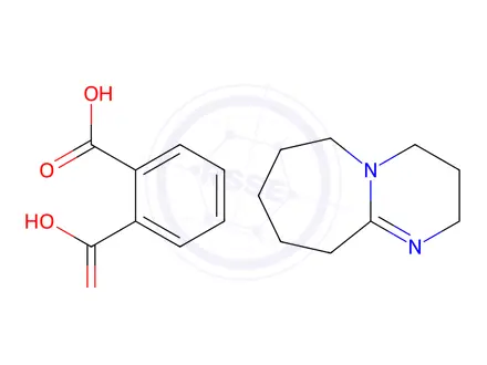 Chemical structure of 2,3,4,6,7,8,9,10-Octahydropyrimido[1,2-a]azepine phthalate