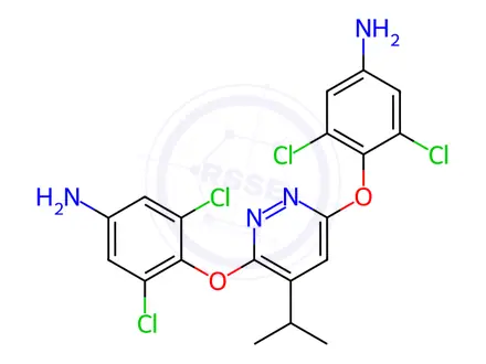 Chemical structure of Resmetirom Impurity 164