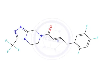 Chemical structure of Sitagliptin Impurity 13