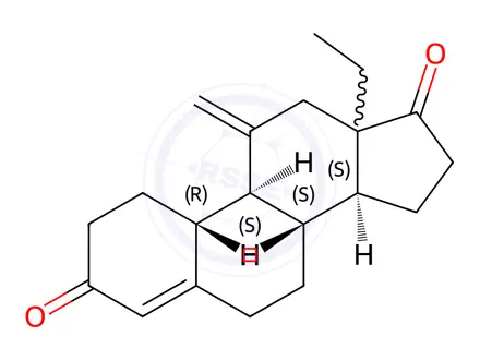 Chemical structure of Etonogestrel EP Impurity D