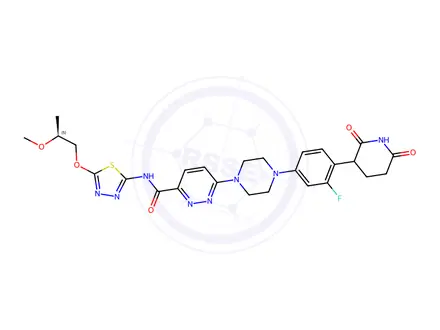 Chemical structure of AZD8055 Impurity 55