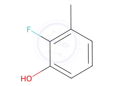 Chemical structure of 2-Fluoro-3-methylphenol