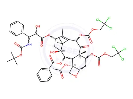 Chemical structure of Docetaxel intermediate