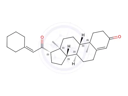Chemical structure of Progesterone EP Impurity G