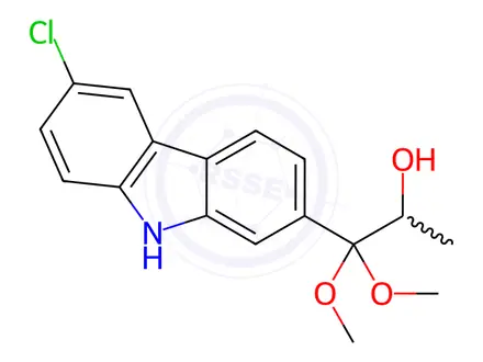 Chemical structure of Carprofen Impurity 2