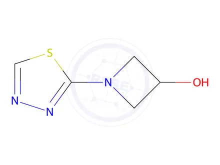 Chemical structure of 1-(1,3,4-Thiadiazol-2-yl)azetidin-3-ol
