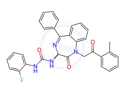 Chemical structure of YM 022 Impurity 62