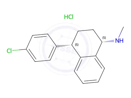 Chemical structure of Sertraline EP Impurity C