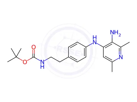 Chemical structure of Linagliptin Impurity 331