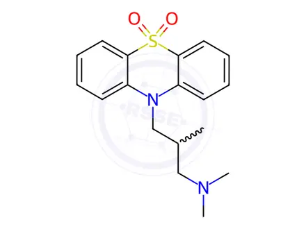 Chemical structure of Oxomemazine