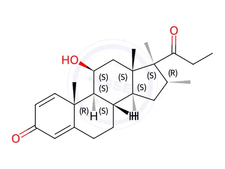 Chemical structure of Rimexolone