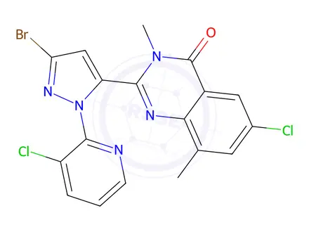 Chemical structure of Chlorantraniliprole Impurity 1