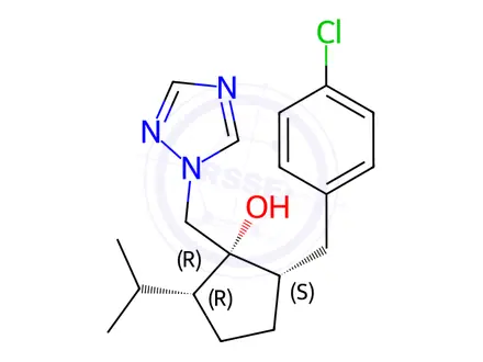 Chemical structure of Ipconazole Impurity 3