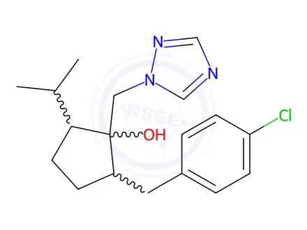 Chemical structure of Ipconazole