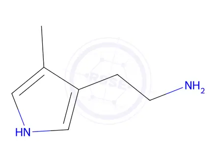 Chemical structure of 2-(4-Methyl-1H-pyrrol-3-yl)ethanamine