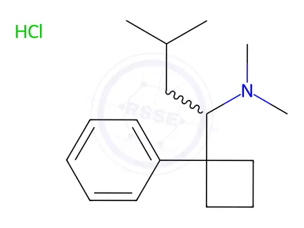 Chemical structure of Sibutramine Impurity 18 Hydrochloride