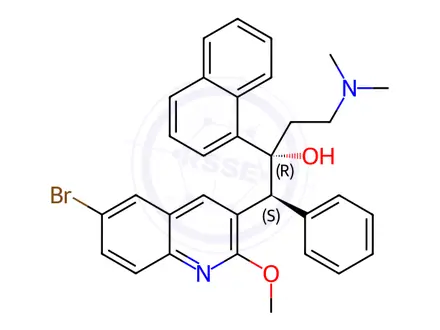 Chemical structure of Bedaquiline Impurity 102