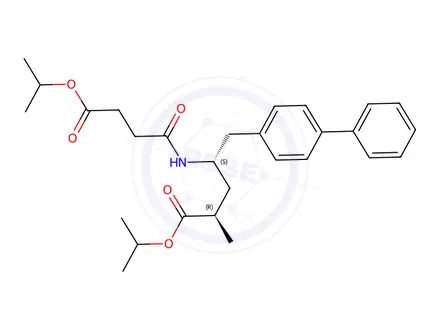 Chemical structure of Sacubitril Impurity 24