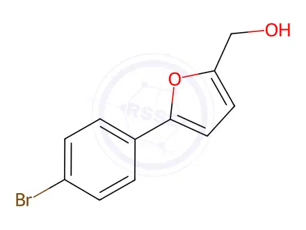Chemical structure of [5-(4-Bromophenyl)-2-furyl]methanol